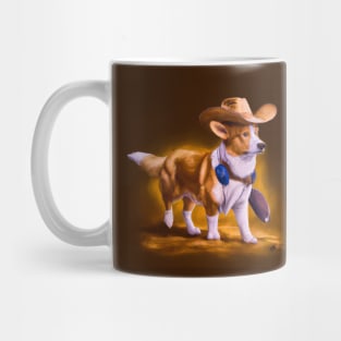 Cowboy Corgi Mug